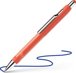 Schneider balpen - Epsilon - warm oranje - blauwschrijvend - schrijfbreedte XB - S-138606