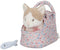 Little Dutch Knuffelkat Marley - Speelgoedset - Bloemenprint tas en knuffelvisje - Multicolor