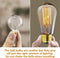 Outdoor Lichtslingers 42FT G40 36+4 Lampen Tuin Lichtslingers Festoen Verlichting voor Binnen & Buiten Decor voor Bruiloft Achtertuin Patio Tuin Terras Cafe Party Warm Wit andere merk-IREGRO