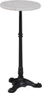 Outdoor Living - Bijzettafel marmer wit Ø30x60cm