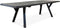Outdoor Living Castilla 2.0 Black dining tuintafel | aluminium + keramiek | 247x103cm 6 personen, 8 personen
