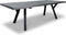 Outdoor Living Castilla 2.0 Black dining tuintafel | aluminium + keramiek | 247x103cm 6 personen, 8 personen