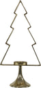 Outdoor Living - Kerstboom Aurum met windlicht alu goud 50cm