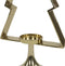 Outdoor Living - Kerstboom Aurum met windlicht alu goud 50cm