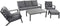Outdoor Living koffietafel Down Town 120x70xH43 cm - grijs