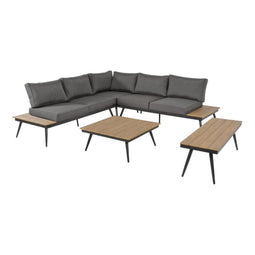 Outdoor Living Loungeset Arezzo - Antraciet