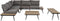 Outdoor Living Loungeset Arezzo - Antraciet
