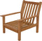 Outdoor Living - Loungestoel teak, incl. kussen