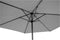 Outdoor Living - Parasol Gemini licht grijs Ø3mtr