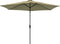 Outdoor Living - Parasol Gemini Olijfgroen Ø3mtr