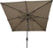 Outdoor Living Parasol Libra 2.5x2.5m Taupe