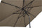 Outdoor Living Parasol Libra 2.5x2.5m Taupe