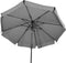 Outdoor Living - Parasol Libra grijs Ø3mtr