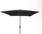 Outdoor Living Parasol Libra zwart 2,5x2,5mtr