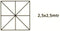 Outdoor Living Parasol Libra zwart 2,5x2,5mtr