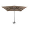 Outdoor Living parasol Virgo 300x300 cm - taupe