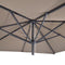Outdoor Living parasol Virgo 300x300 cm - taupe