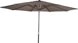 Outdoor Living - Parasol Virgo taupe Ø4mtr
