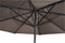 Outdoor Living - Parasol Virgo taupe Ø4mtr