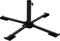 Outdoor Living - Parasolvoet - Metaal - Onderhoudsvriendelijk - Duurzame materialen - verstelbare kruispoot - max Ø50mm - zwart