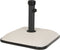 Outdoor Living - Parasolvoet vierkant beton 25kg beige/wit