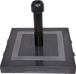 Outdoor Living - Parasolvoet vierkant graniet 30kg antraciet (showroommodel)