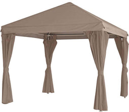 Outdoor Living Paviljoen Yasumi 3 x 3 meter - Taupe