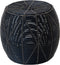 Outdoor Living - Poef Birma wicker zwart ø46x40cm