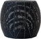 Outdoor Living - Poef Birma wicker zwart ø46x40cm