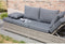 Outdoor Living Roma loungebank - grijs