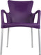 Outdoor Living Stapelstoel Bella kunststof Paars