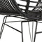 Outdoor Living Stoel Moda - Wicker - Zwart