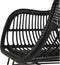 Outdoor Living Stoel Moda - Wicker - Zwart
