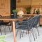 Outdoor Living Stoel Moda - Wicker - Zwart