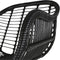 Outdoor Living Stoel Moda - Wicker - Zwart