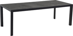 Outdoor Living - Tafel Murcia black 220x100cm