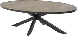 Outdoor Living - Tafel Murcia Zwart ovaal 242x117cm