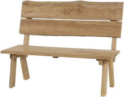 Outdoor Living tuinbank boomstam 130cm - teak