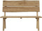 Outdoor Living tuinbank boomstam 130cm - teak