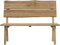 Outdoor Living tuinbank boomstam 130cm - teak