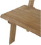 Outdoor Living tuinbank boomstam 130cm - teak