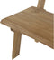 Outdoor Living tuinbank boomstam 130cm - teak