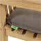 Outdoor Living tuinbank kussen taupe 150 cm