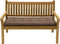 Outdoor Living tuinbankkussen - 120 x 47 x 6 cm - Taupe