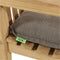 Outdoor Living tuinbankkussen - 120 x 47 x 6 cm - Taupe