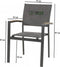 Outdoor Living Tuinstoel Arezzo - Antraciet