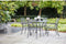 Outdoor Living tuintafel Nordic 90 x 90 cm - antraciet
