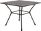 Outdoor Living tuintafel Nordic 90 x 90 cm - antraciet