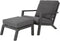 Outdoor Living voetenbank Down Town - grijs