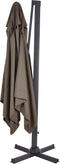 Outdoor Living - Zweefparasol Taurus taupe 3x3mtr